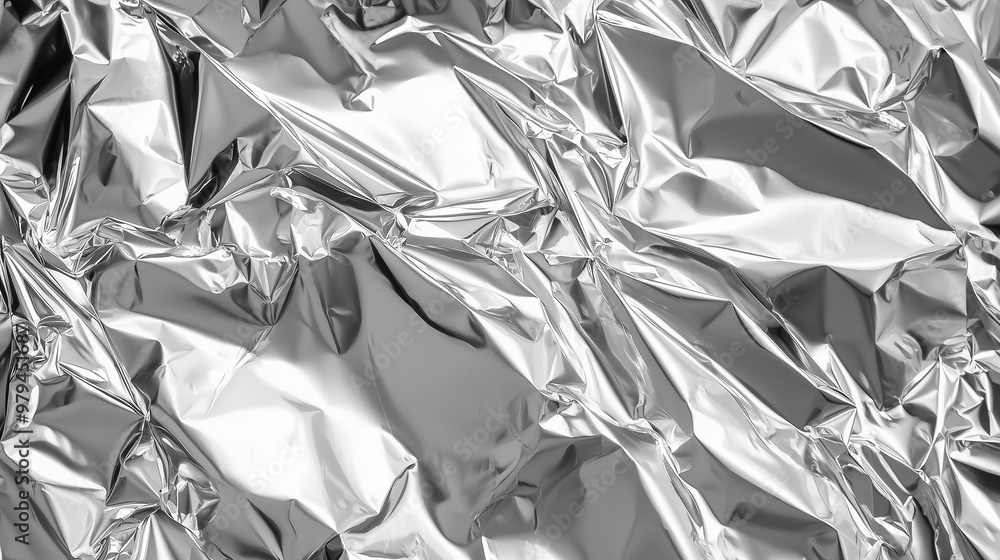 Silver Foil Texture Silver Foil Texture