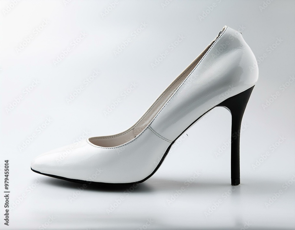 White and Black Stiletto White and Black Stiletto