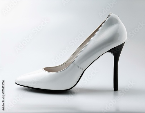 White and Black Stiletto