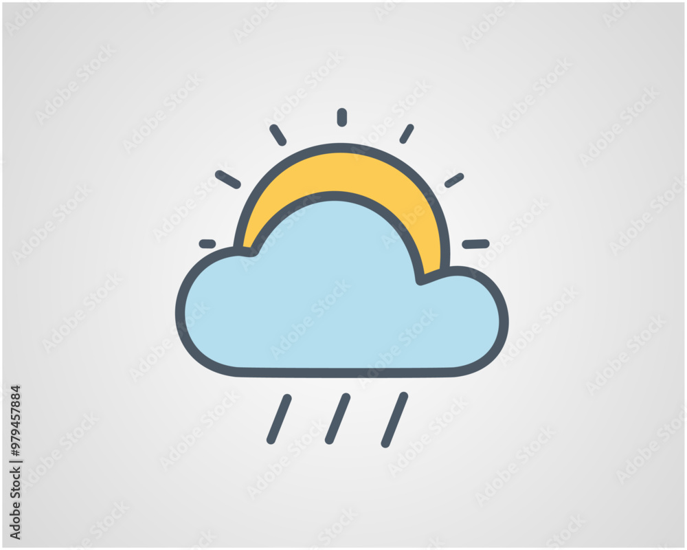 Weather Icon | Vector Illustrations of Various Weather Conditions Weather Icon | Vector Illustrations of Various Weather Conditions