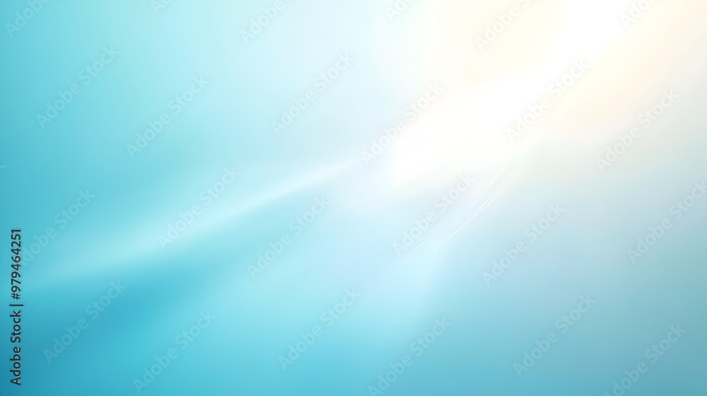 Calming Turquoise Gradient Abstract Background for Relaxing Atmosphere Calming Turquoise Gradient Abstract Background for Relaxing Atmosphere