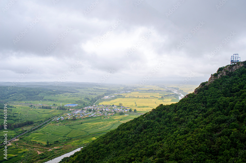 Obraz premium view from the hill