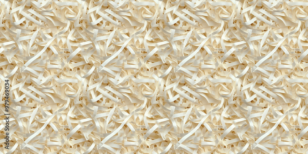 shredded paper filler in dusty cream color with thin, delicate strips shredded paper filler in dusty cream color with thin, delicate strips