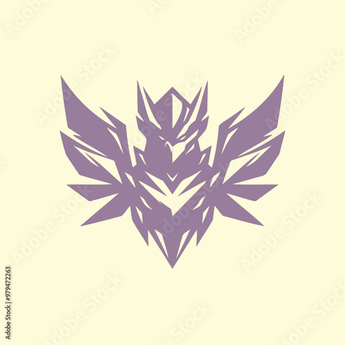 Majestic Garuda Logo, Symbol of Strength and Unity