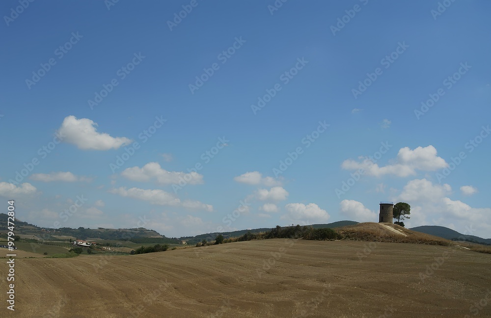 Fototapeta premium Sotto il cielo della Toscana