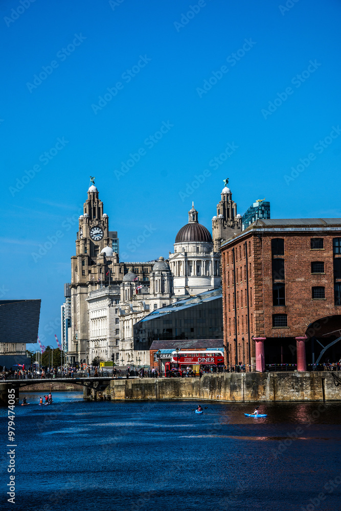 Fototapeta premium Liverpool, Merseyside, England.