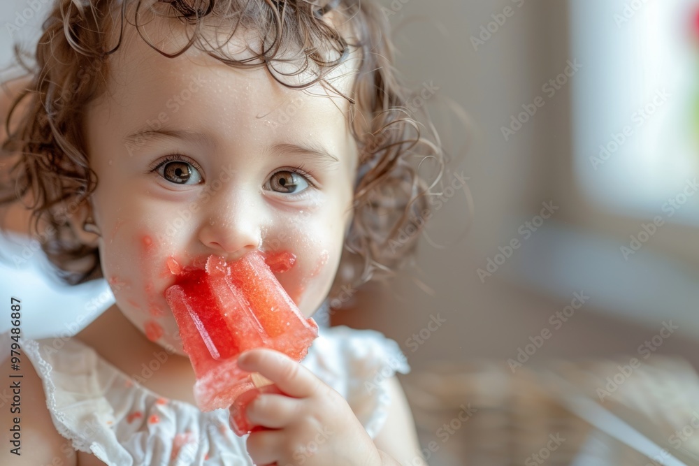 Child's innocent eyes and soft smile depict youthful purity. Joyful moments caught time infant displaying pure smile. Little one devours their favorite ice cream flavor. Child's innocent eyes and soft smile depict youthful purity. Joyful moments caught time infant displaying pure smile. Little one devours their favorite ice cream flavor.