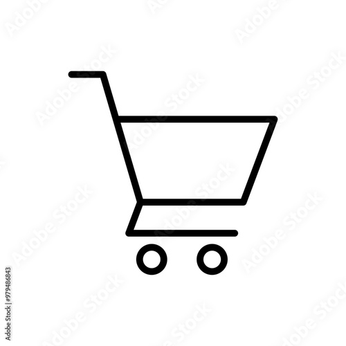 Outline store trolley