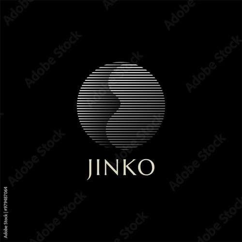 Kidney abstract line circle medical logo. Usable for business, science, healthcare, medical, hospital and doctor letter design vector