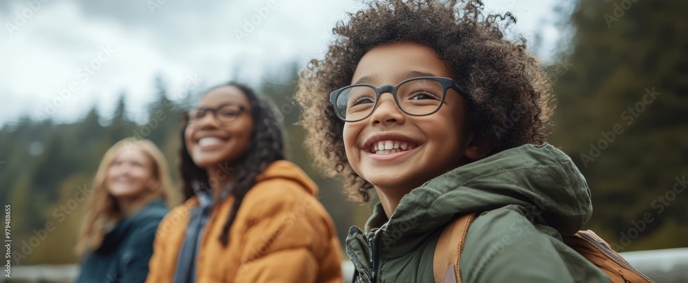 The Smiling Child Outdoors The Smiling Child Outdoors