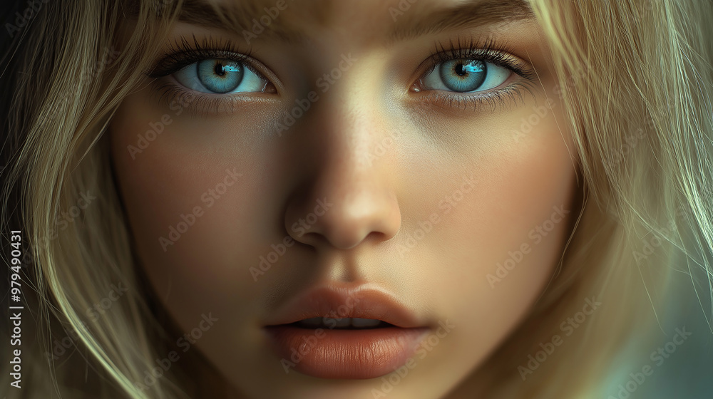 close up portrait of a woman with blue eyes close up portrait of a woman with blue eyes