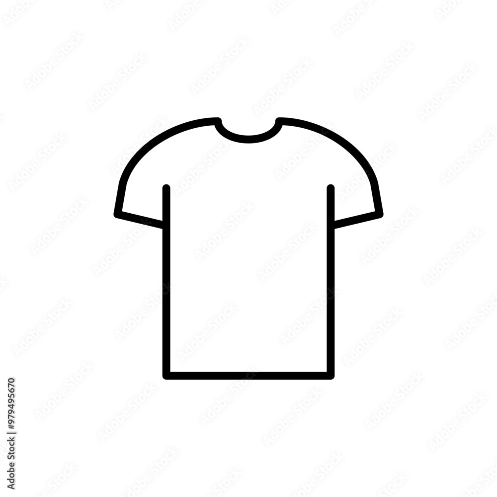 Simple T-Shirt icon Simple T-Shirt icon
