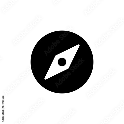 Direction compass icon