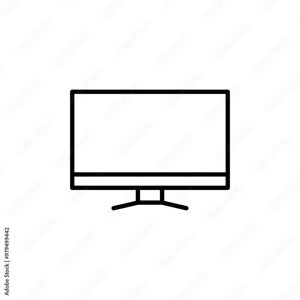 TV screen icon TV screen icon