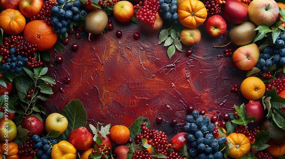 Celebrate the Bountiful Beauty of Autumn: A Poster Design Symbolizing Harvest Abundance Celebrate the Bountiful Beauty of Autumn: A Poster Design Symbolizing Harvest Abundance