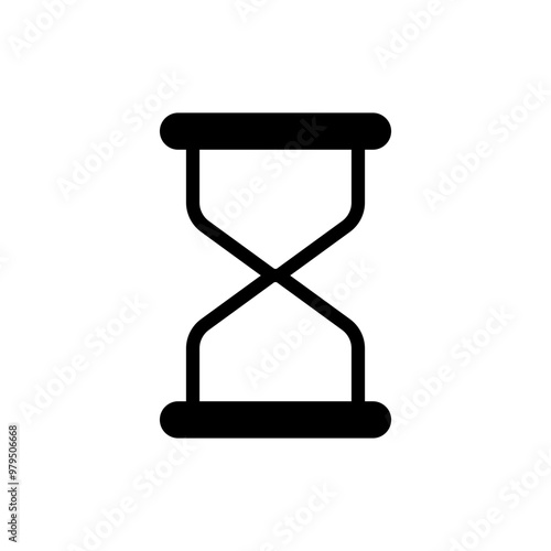 Glyph hourglass sign