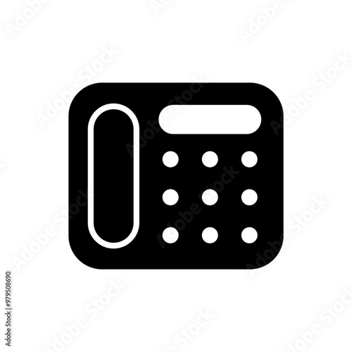 Old fashioned phone icon