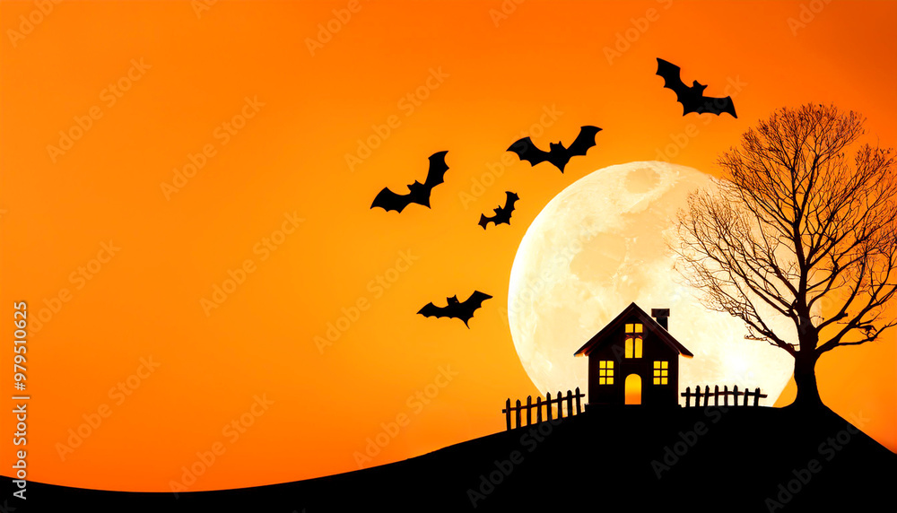 Halloween, Flat Flay Komposition, Halloween, Flat Flay Komposition,
