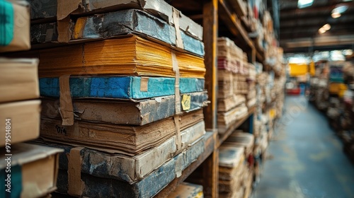 Stack of Old Books