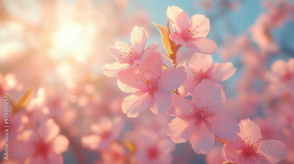 Serene Cherry Blossoms: Soft Spring Bloom under Blue Sky Captured with Sony A7S III Serene Cherry Blossoms: Soft Spring Bloom under Blue Sky Captured with Sony A7S III