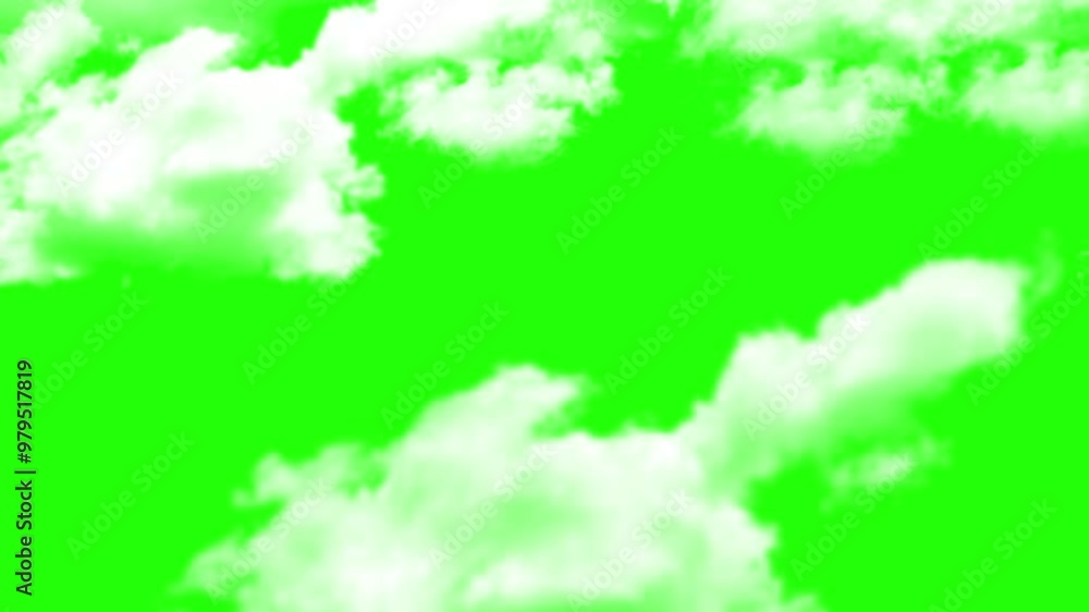 Clouds moving on green screen background and moving cloud transparent green screen video Clouds moving on green screen background and moving cloud transparent green screen video