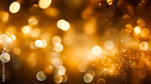 Defocused abstract lights glitter sparkleblurred background. Bokeh background.