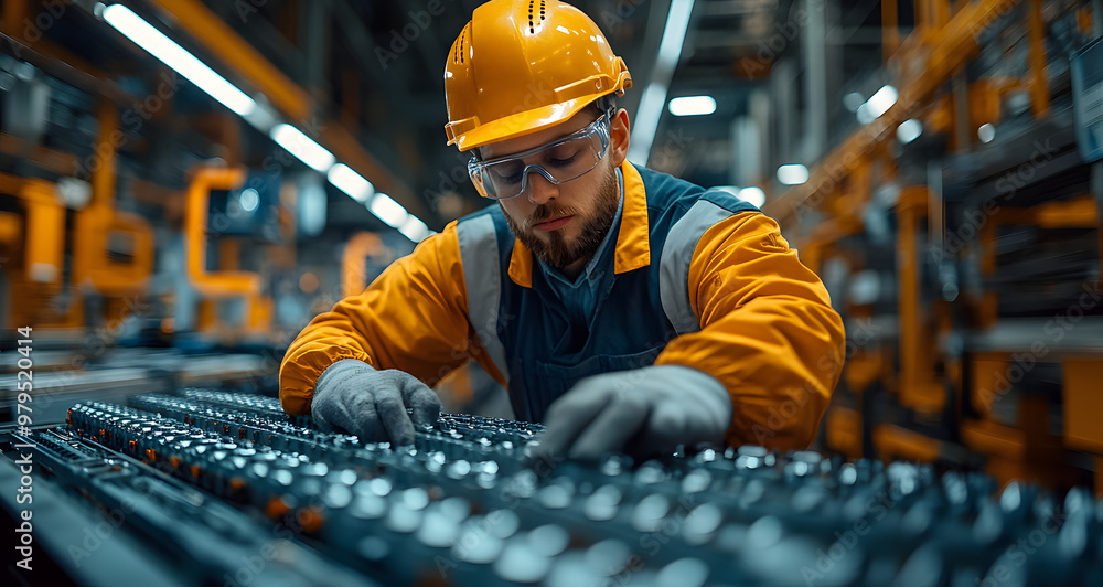 “A Worker in Overalls and Safety Glasses is Working on Machinery in an Industrial Setting, Demonstrating Focus and Safety in the Workplace”
“A Worker in Overalls and Safety Glasses is Working on Machinery in an Industrial Setting, Demonstrating Focus and Safety in the Workplace”