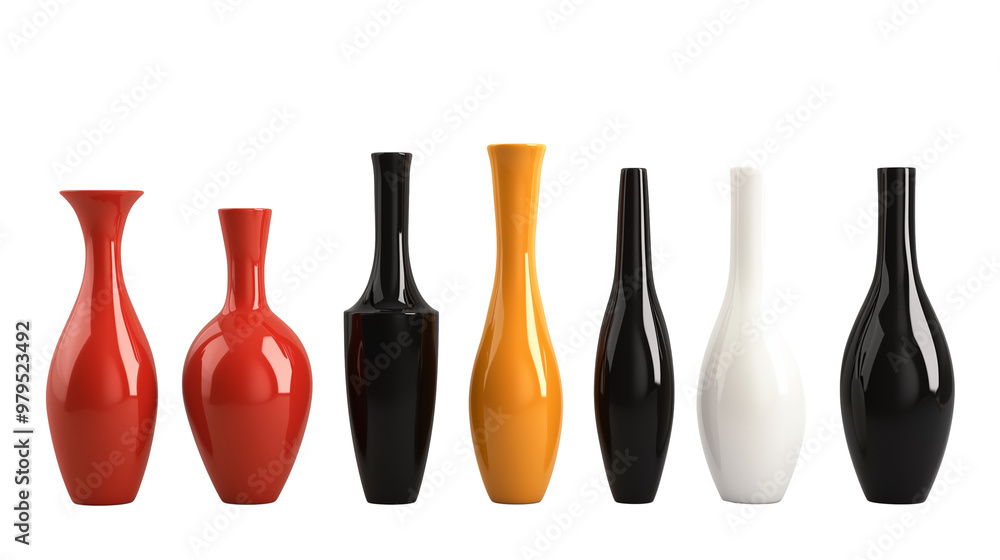 ceramic vases isolated on transparent background ceramic vases isolated on transparent background