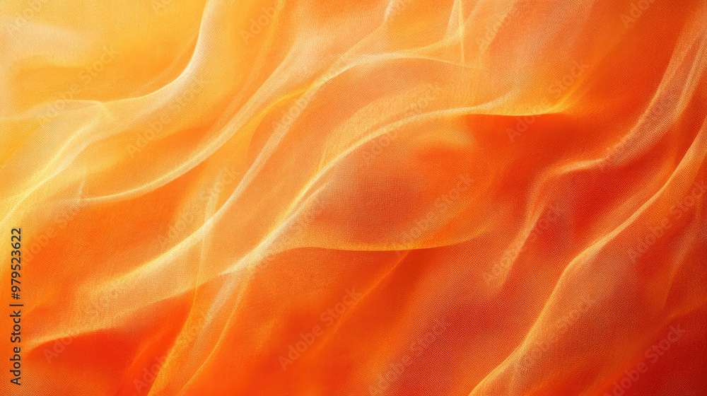 Fototapeta premium A textured orange abstract background with flowing shapes and subtle gradients, creating a vibrant and lively look.