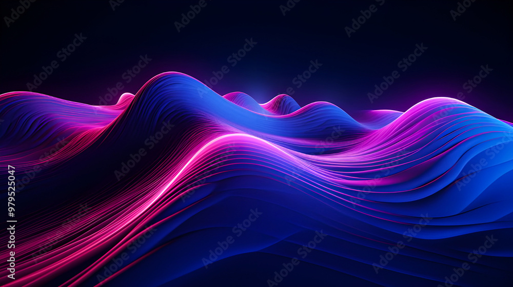 Photo Glow Flow big neon wave background
Photo Glow Flow big neon wave background