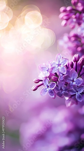  A tight shot of a flower cluster with indistinctive backdrop lights and a soft blur of background illumination