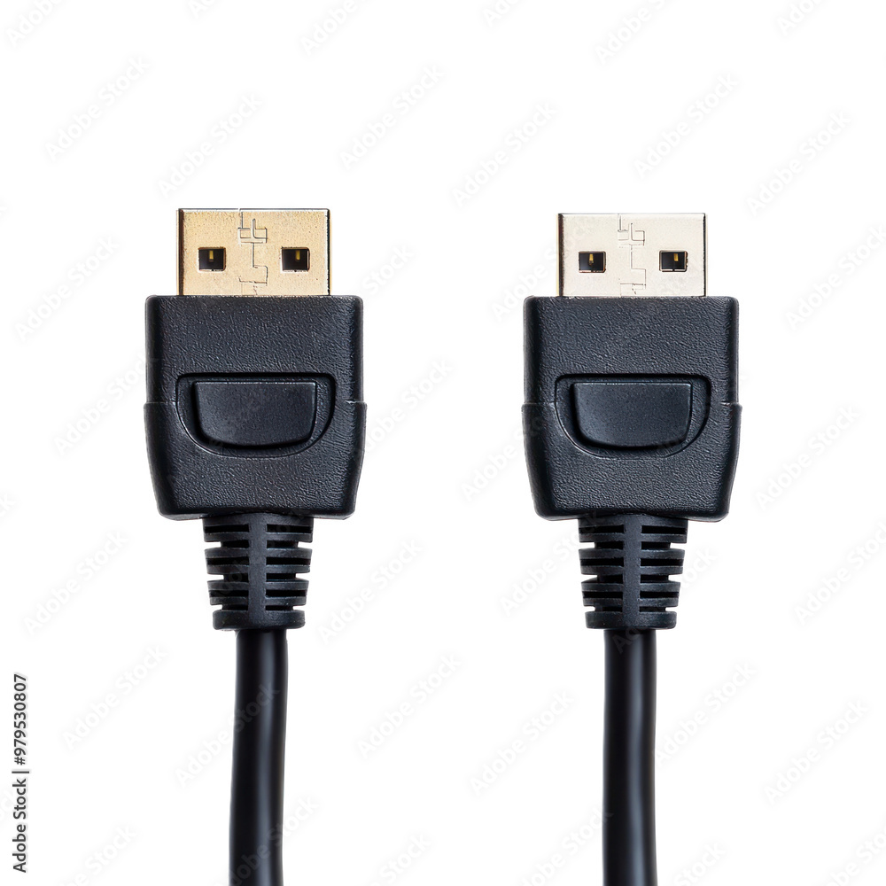 Ethernet Cable front view isolate on transparent background Ethernet Cable front view isolate on transparent background