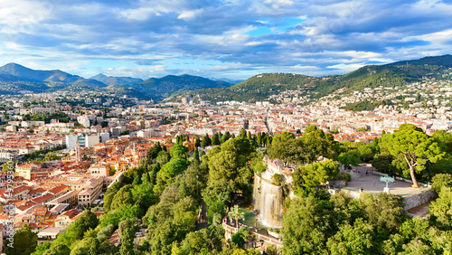 Nice, France - bird's eye view