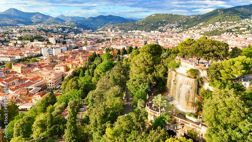 Nice, France - bird's eye view