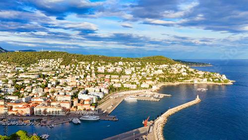 Nice, France - bird's eye view