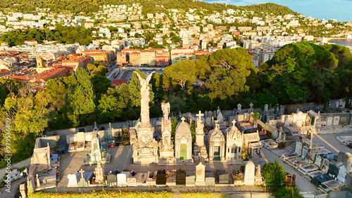 Nice, France - bird's eye view