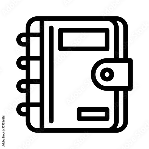 documents line icon photo