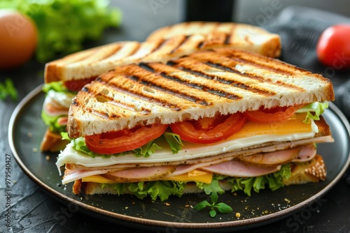 Make easy breakfast grilled sandwiches with sandwich maker