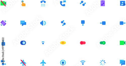 Set of Mobile Interface icons