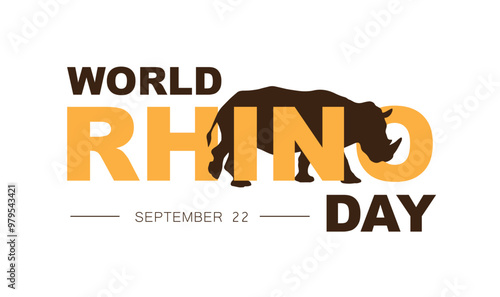 World Rhino Day, September 22.