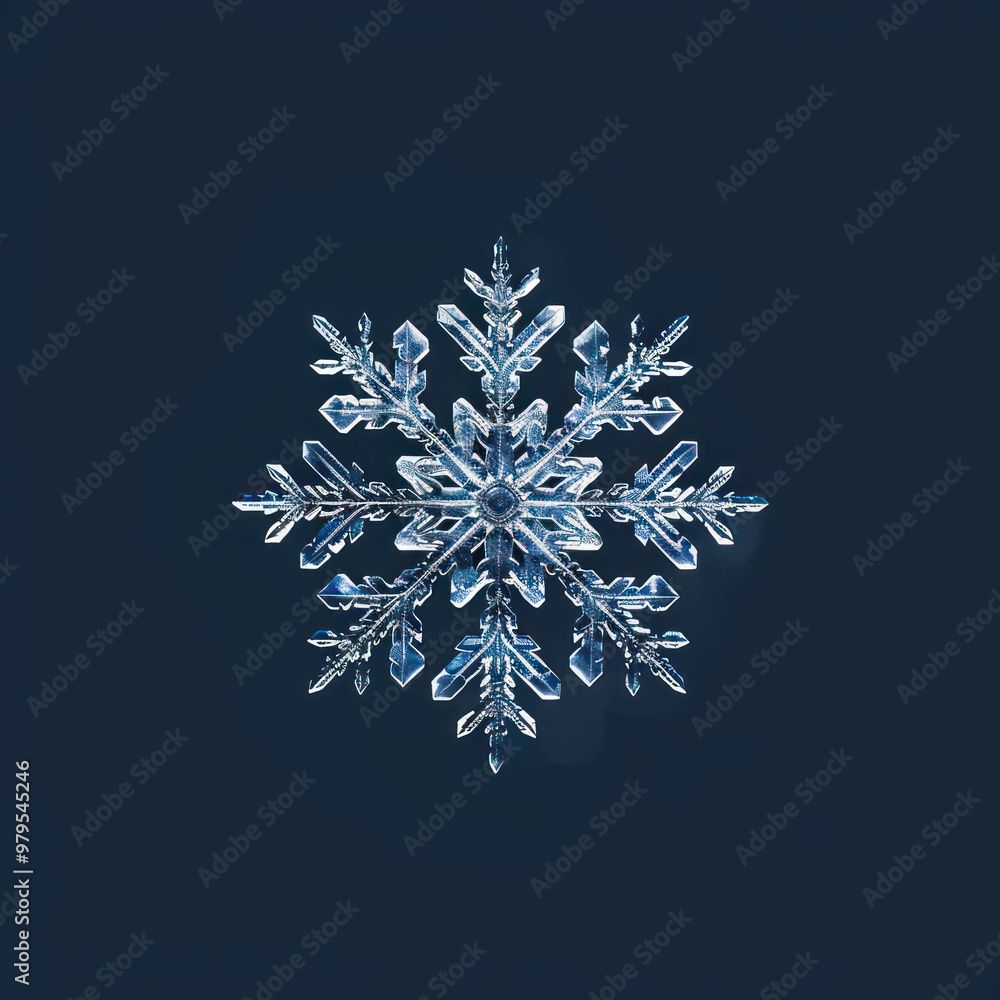 An isolated snowflake chandelier decoration intricate. An isolated snowflake chandelier decoration intricate.