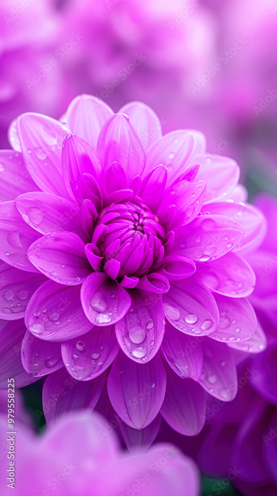 Gentle flowers of autumn dahlia abstract image Gentle flowers of autumn dahlia abstract image