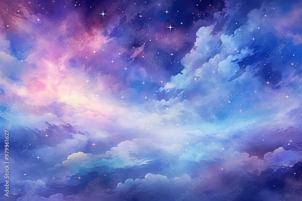 Metaverse in Watercolor style backgrounds astronomy universe. Metaverse in Watercolor style backgrounds astronomy universe.