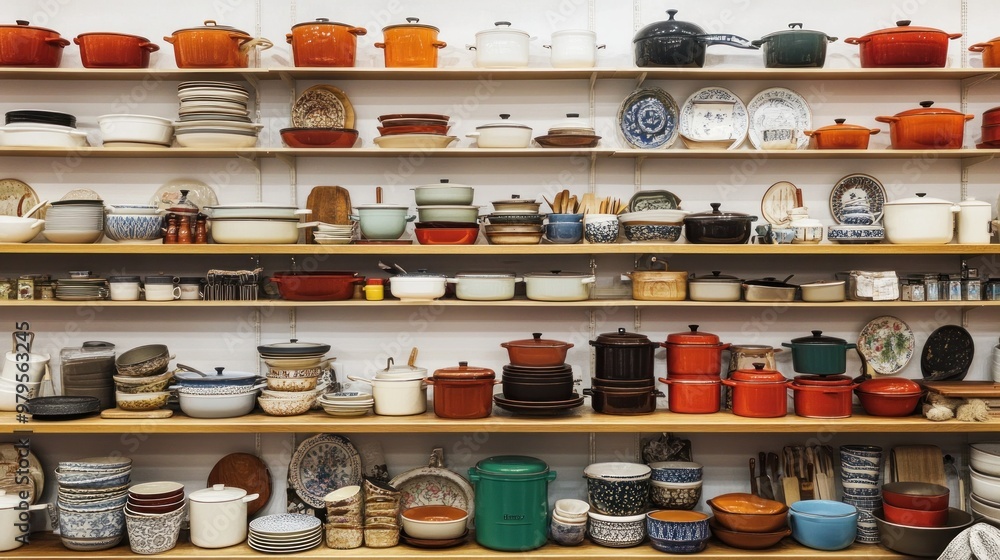 A Wall of Kitchenware: A Feast for the Eyes A Wall of Kitchenware: A Feast for the Eyes