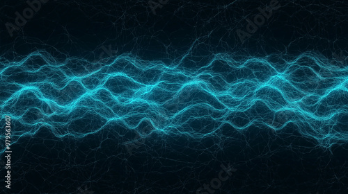 A colorful wave pattern with purple and blue colors