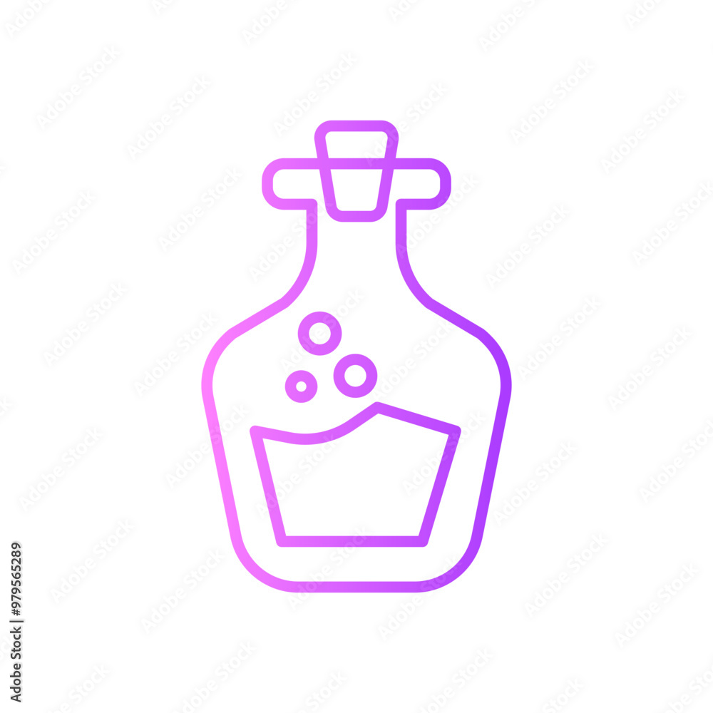 poison gradient icon poison gradient icon