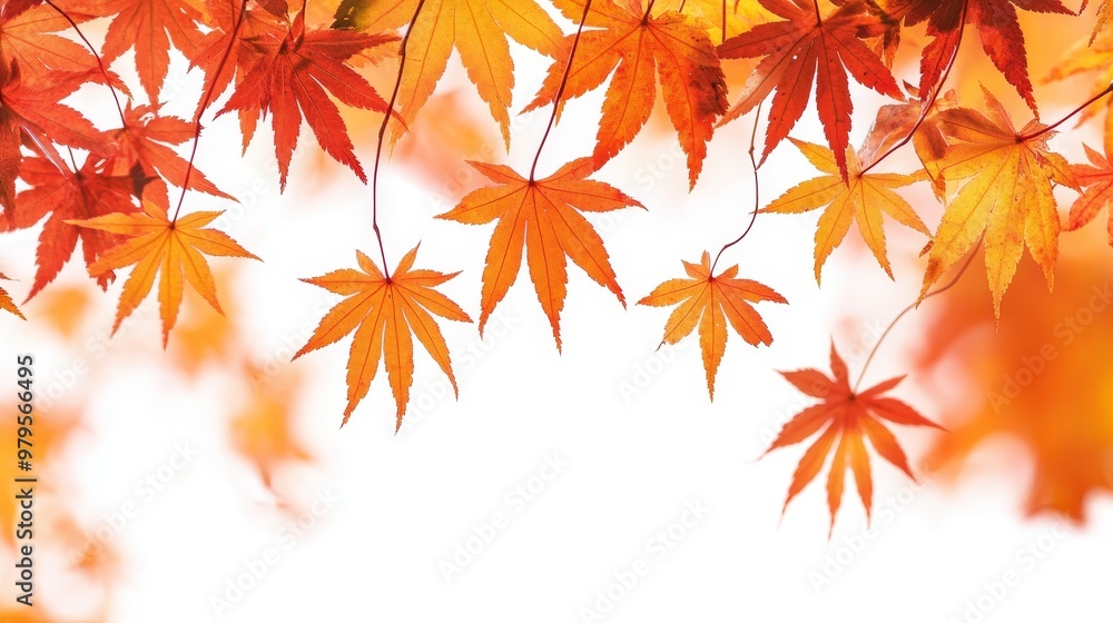 Vibrant orange leaves in autumn, beautifully filling the frame with rich colors, perfect for seasonal and nature-themed projects. Vibrant orange leaves in autumn, beautifully filling the frame with rich colors, perfect for seasonal and nature-themed projects.