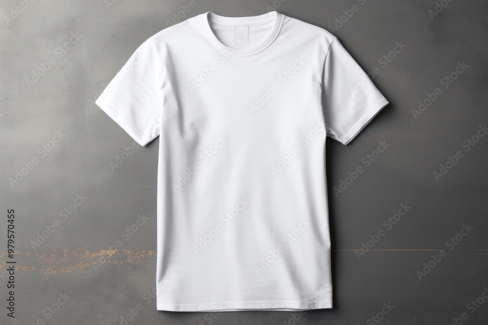 T-shirt sleeve white coathanger. T-shirt sleeve white coathanger.