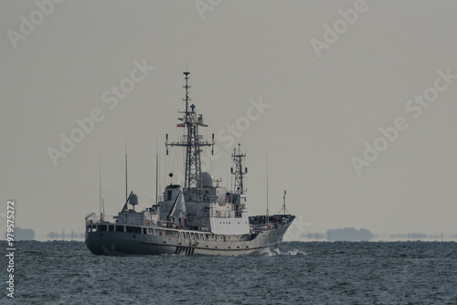 WARSHIP - Hydrographic ship of the Polish Navy