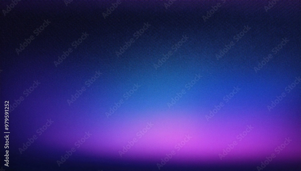 Abstract Gradient of Deep Blues and Vivid Purples Blending into Soft Magentas with Subtle Pixel Texture, Creating a Dreamy Digital Background for Tech or Design Concepts. Noise Backdrop Poster Banner Abstract Gradient of Deep Blues and Vivid Purples Blending into Soft Magentas with Subtle Pixel Texture, Creating a Dreamy Digital Background for Tech or Design Concepts. Noise Backdrop Poster Banner